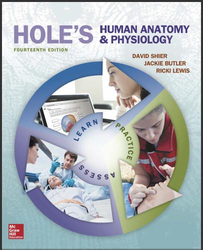 (TB)Hole's Human Anatomy & Physiology 14th Editon by Ricki Lewis; David Shier; Jacki .zip