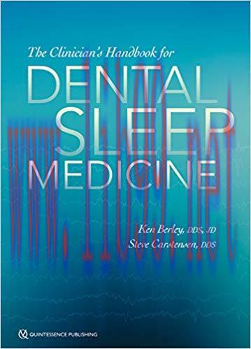 [AME]The Clinician's Handbook for Dental Sleep Medicine
