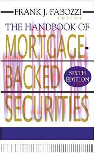 (PDF)The Handbook of Mortgage-Backed Securities 6th Edition
