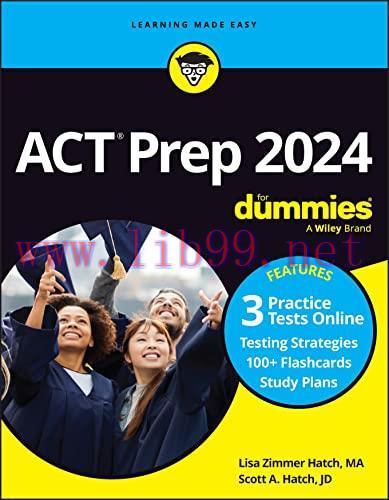 [FOX-Ebook]ACT Prep 2024 For Dummies with Online Practice