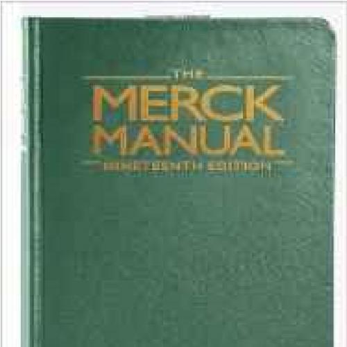 Merck Manual of Diagnosis & Therapy, 19th Edition, The