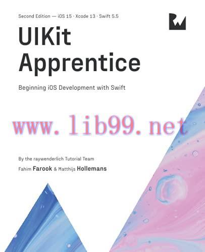 [FOX-Ebook]UIKit Apprentice, 2nd Edition: Beginning iOS Development with Swift