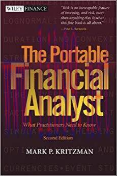 (PDF)The Portable Financial Analyst: What Practitioners Need to Know (Wiley Finance Book 450) 2...