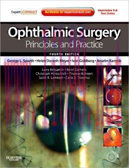 [AME]Ophthalmic Surgery: Principles and Practice, 4th Edition