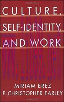 (PDF)Culture, Self-Identity, and Work 1st Edition