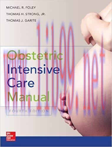 [PDF]Obstetric Intensive Care Manual, 4th Edition
