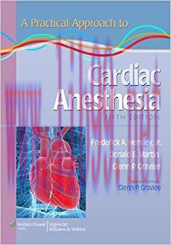 (PDF)A Practical Approach to Cardiac Anesthesia (Practical Approach Series) 5th Edition