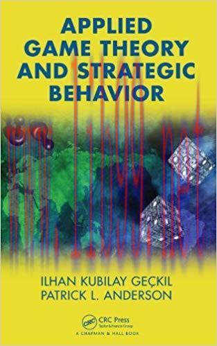 (PDF)Applied Game Theory and Strategic Behavior 1st Edition