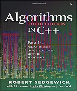 (PDF)Algorithms in C++, Parts 1-4: Fundamentals, Data Structure, Sorting, Searching, Third Edit...
