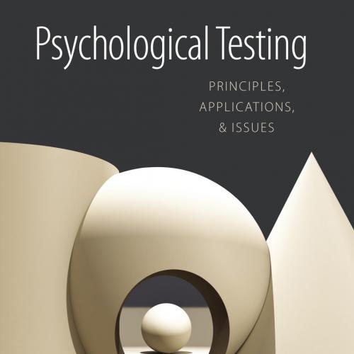 Psychological Testing Principles,Applications,and Issues,8th Edition