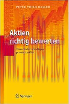 (PDF)Aktien richtig bewerten: Theoretische Grundlagen praktisch erkl&auml;rt (German Edition) 2011 E...