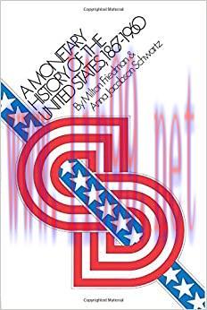 (PDF)A Monetary History of the United States, 1867-1960