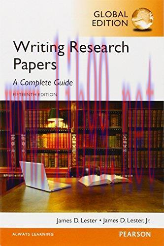 [FOX-Ebook]Writing Research Papers A Complete Guide, 15th Edition
