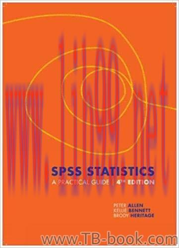SPSS Statistics: A Practical Guide 4th Edition by Brody Heritage 课本