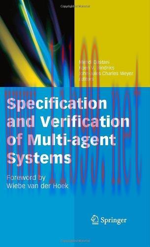 [FOX-Ebook]Specification and Verification of Multi-agent Systems
