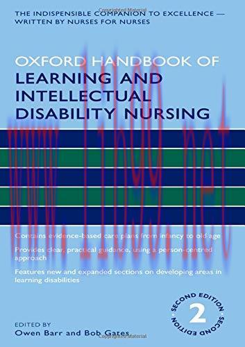 [AME]Oxford Handbook of Learning and Intellectual Disability Nursing, 2nd Edition (Oxford Handb...