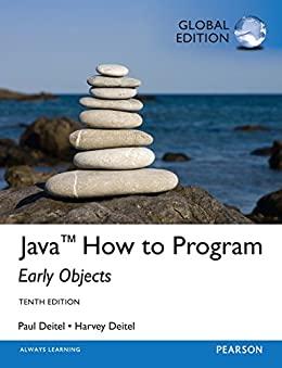 (Test Bank)Java How To Program (Early Objects),10th Global Edition.zip