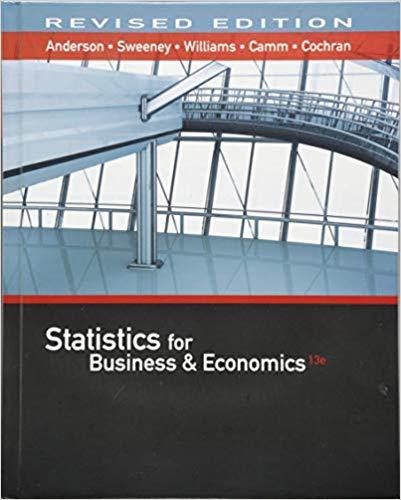 (PDF)Statistics for Business & Economics, Revised (with XLSTAT Education Edition Printed Access...