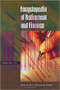 (PDF)Encyclopedia of Retirement and Finance Volume Two J-Z