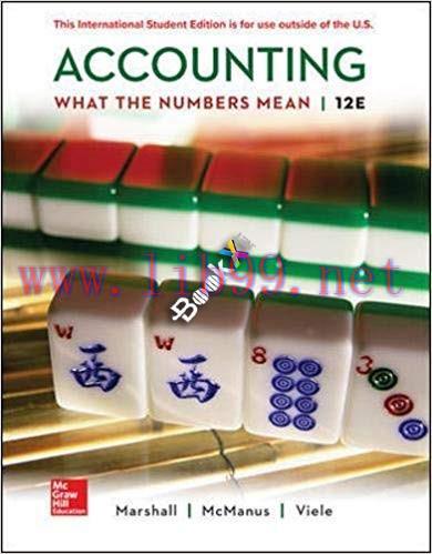 [EPUB]Accounting What the Numbers Mean, 12th Edition [David H. Marshall]
