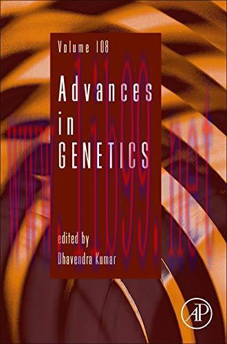 [AME]Advances in Genetics (Volume 108) (Original PDF)