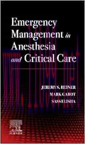 [AME]Emergency Management in Anesthesia and Critical Care (EPUB)