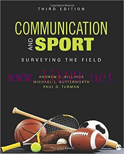 (PDF)Communication and Sport: Surveying the Field