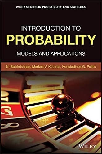 Introduction to Probability Models and Applications