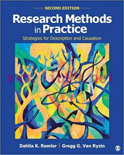 (PDF)Research Methods in Practice: Strategies for Description and Causation 2nd Edition