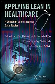 (PDF)Applying Lean in Healthcare: A Collection of International Case Studies 1st Edition