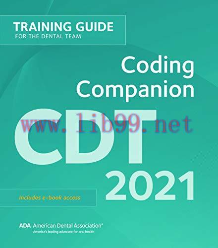 [AME]CDT 2021 Coding Companion: Training for the Dental Team (EPUB)