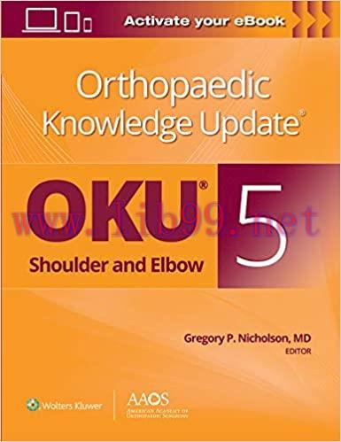 [AME]Orthopaedic Knowledge Update_: Shoulder and Elbow 5 (ePub)