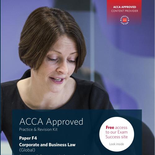 ACCA F4 - Corporate and Business Law (GLO) Revision Kit 2015