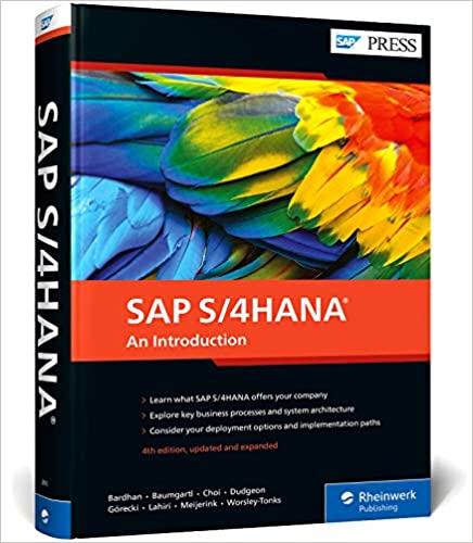 SAP S4HANA An Introduction 4th Updated and Revised