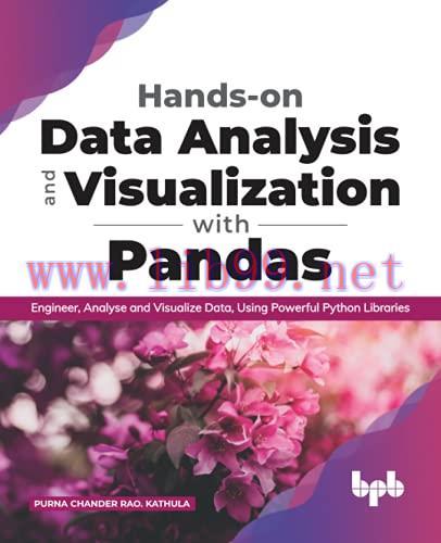 [FOX-Ebook]Hands-on Data Analysis and Visualization with Pandas: Engineer, Analyse and Visualiz...