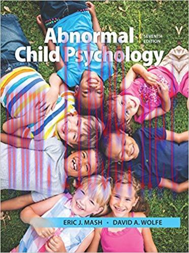 (PDF)Abnormal Child Psychology 7th Edition