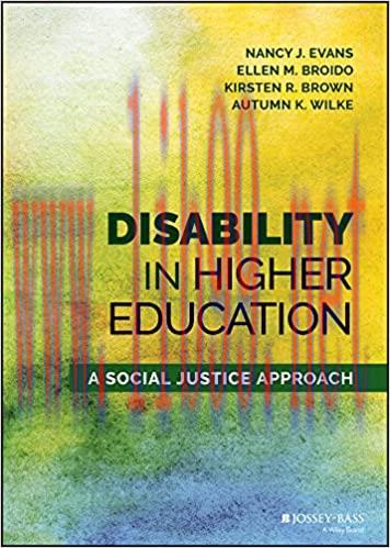 (PDF)Disability in Higher Education: A Social Justice Approach