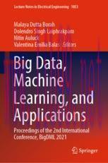 [PDF]Big Data, Machine Learning, and Applications: Proceedings of the 2nd International Confere...