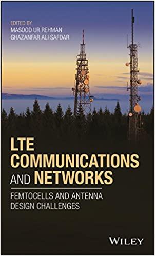 (PDF)LTE Communications and Networks Femtocells and Antenna Design Challenges