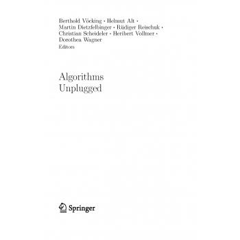 Algorithms Unplugged