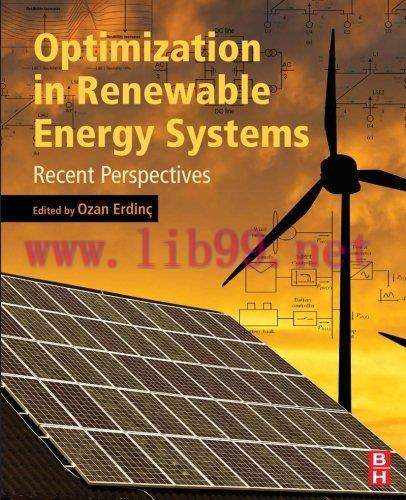 [FOX-Ebook]Optimization in Renewable Energy Systems: Recent Perspectives