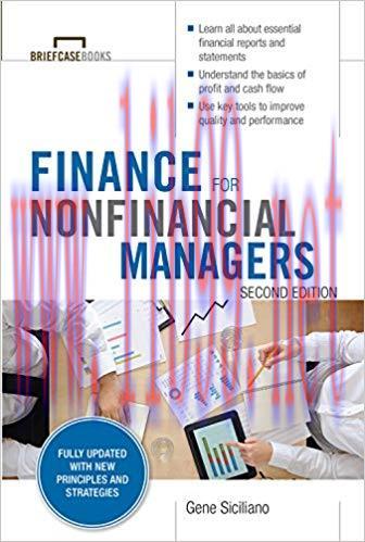 (PDF)Finance for Nonfinancial Managers, Second Edition (Briefcase Books Series) 2nd Edition