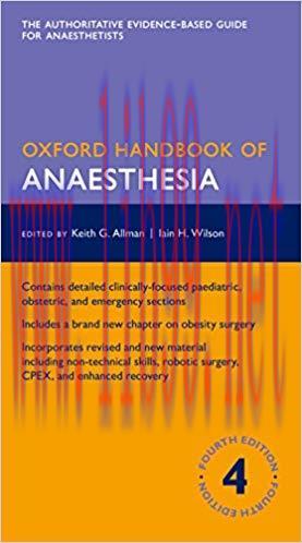 (PDF)Oxford Handbook of Anaesthesia (Oxford Medical Handbooks) 4th Edition