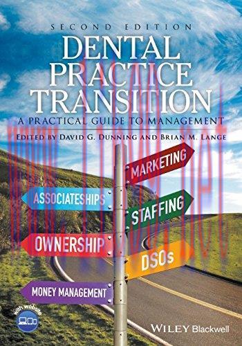 [AME]Dental Practice Transition: A Practical Guide to Management (PDF)