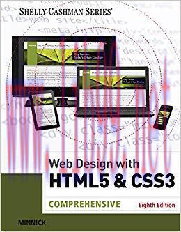 Web Design with HTML & CSS3: Comprehensive (Shelly Cashman Series) 8th Edition