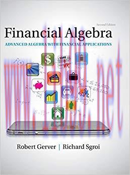 (PDF)Financial Algebra: Advanced Algebra with Financial Applications 2nd Edition by Robert Gerv...