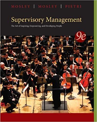 (PDF)Supervisory Management 9th Edition