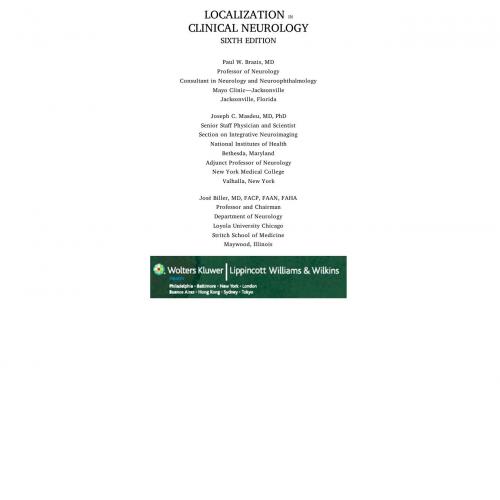 Localization in Clinical Neurology