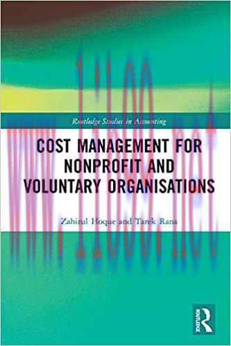 (PDF)Cost Management for Nonprofit and Voluntary Organisations (Routledge Studies in Accounting...