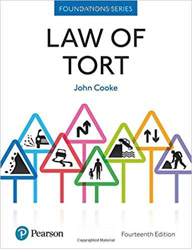 Law of Tort 14th Edition [John Cooke]